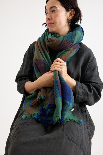 Lovat + Green - Mozart Scarf - Green – SCARLET JONES