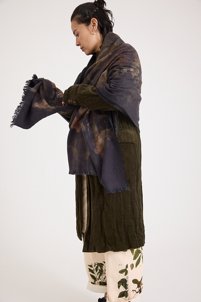 【新品】Aleksandr Manamis Scarf rennes — Aleksandr Manamïs | Automn Vert Scarf