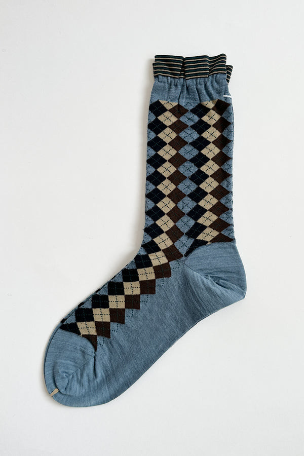 Antipast - Argyles  Socks Knitted - AM-94A