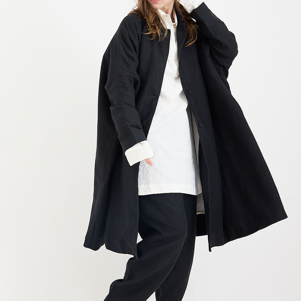 Casey Casey - Atomless Coat - Batavia - Black – Scarlet Jones Casey Casey - Atomless Coat - Batavia - Black – Scarlet Jones