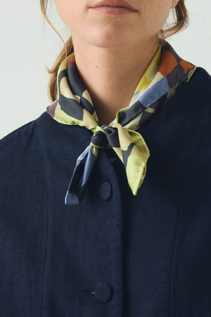Toast - Abstract Still Life Silk Bandana