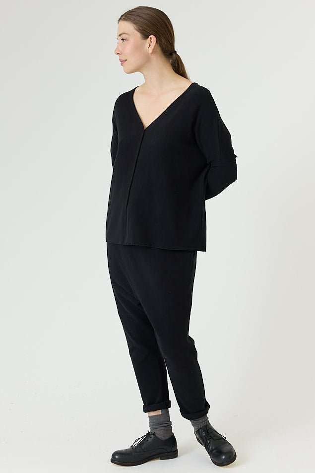 Album di Famiglia - Cardigan Over JP - Black