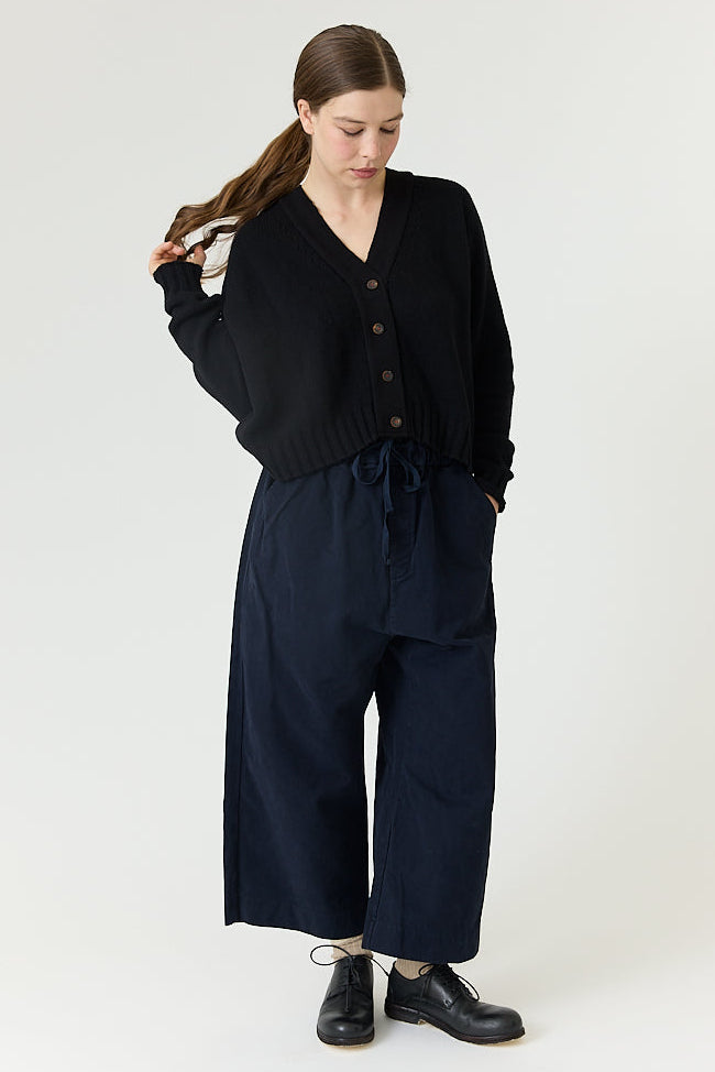 Album di Famiglia - Wide &amp; Short Trousers WCC - Navy