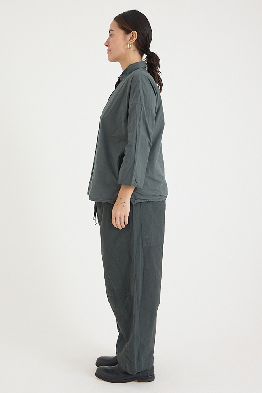 Album di Famiglia - Short Collar Shirt - Cotton