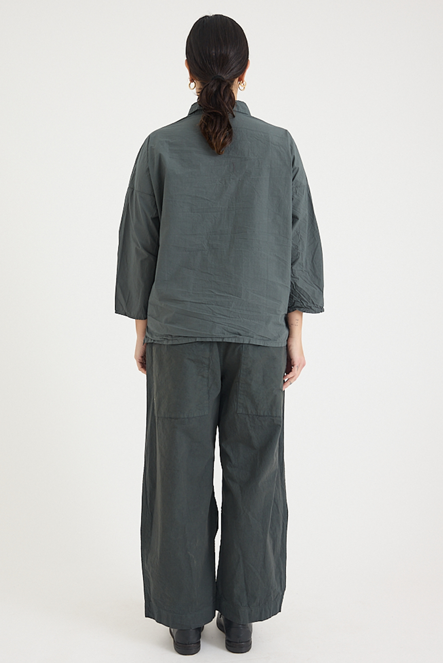 Album di Famiglia - Short Collar Shirt - Cotton