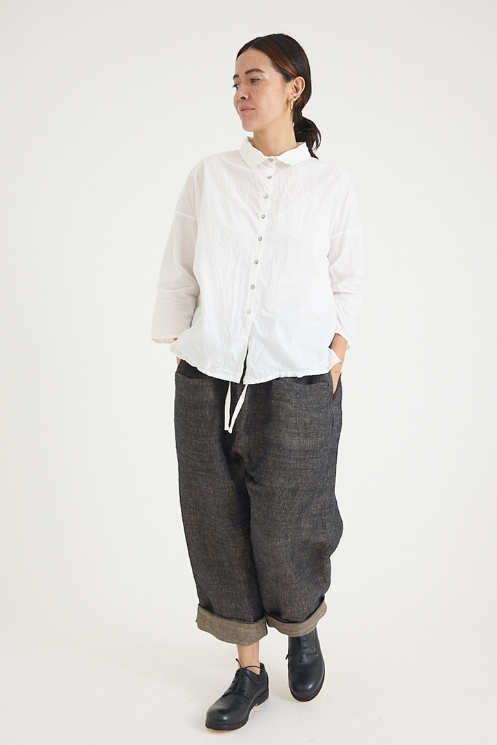 Album di Famiglia - Short Collar Shirt - Cotton
