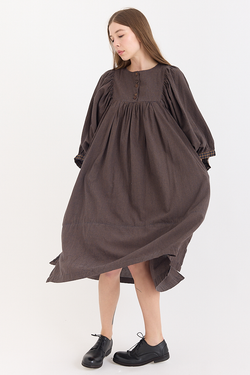 Aleksandr Manamis - Dress - Blue/Brown Check
