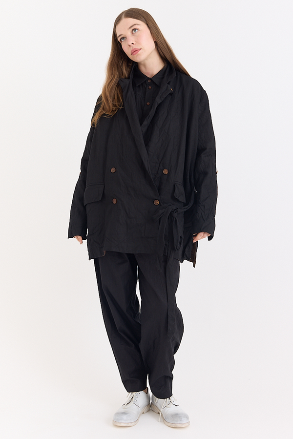 Aleksandr Manamis - Jacket - Black Linen