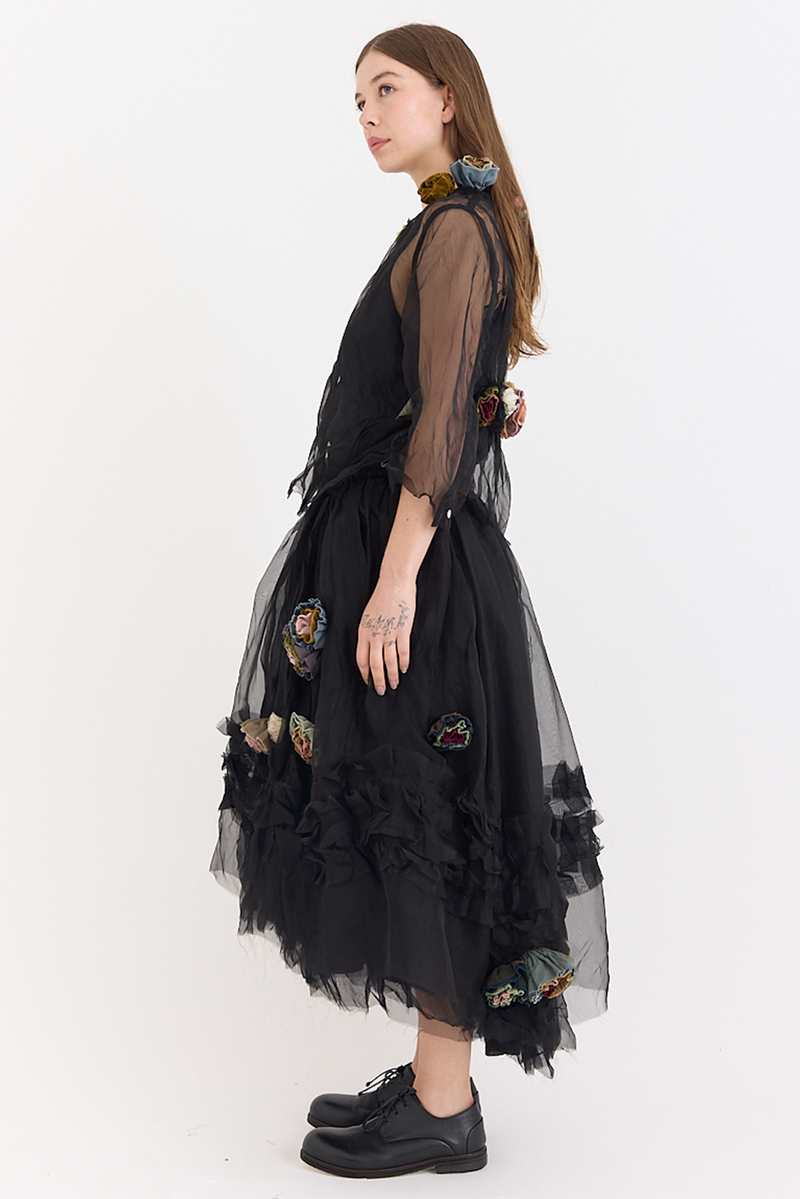 Aleksandr Manamis - Skirt - Black Silk