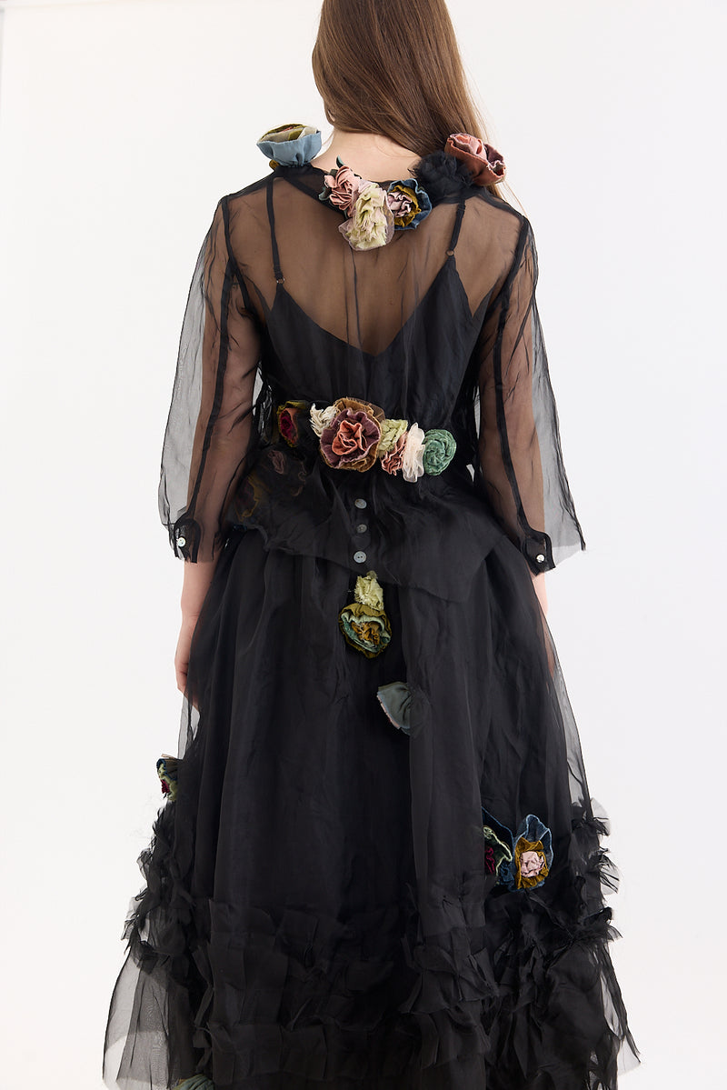 Aleksandr Manamis - Skirt - Black Silk