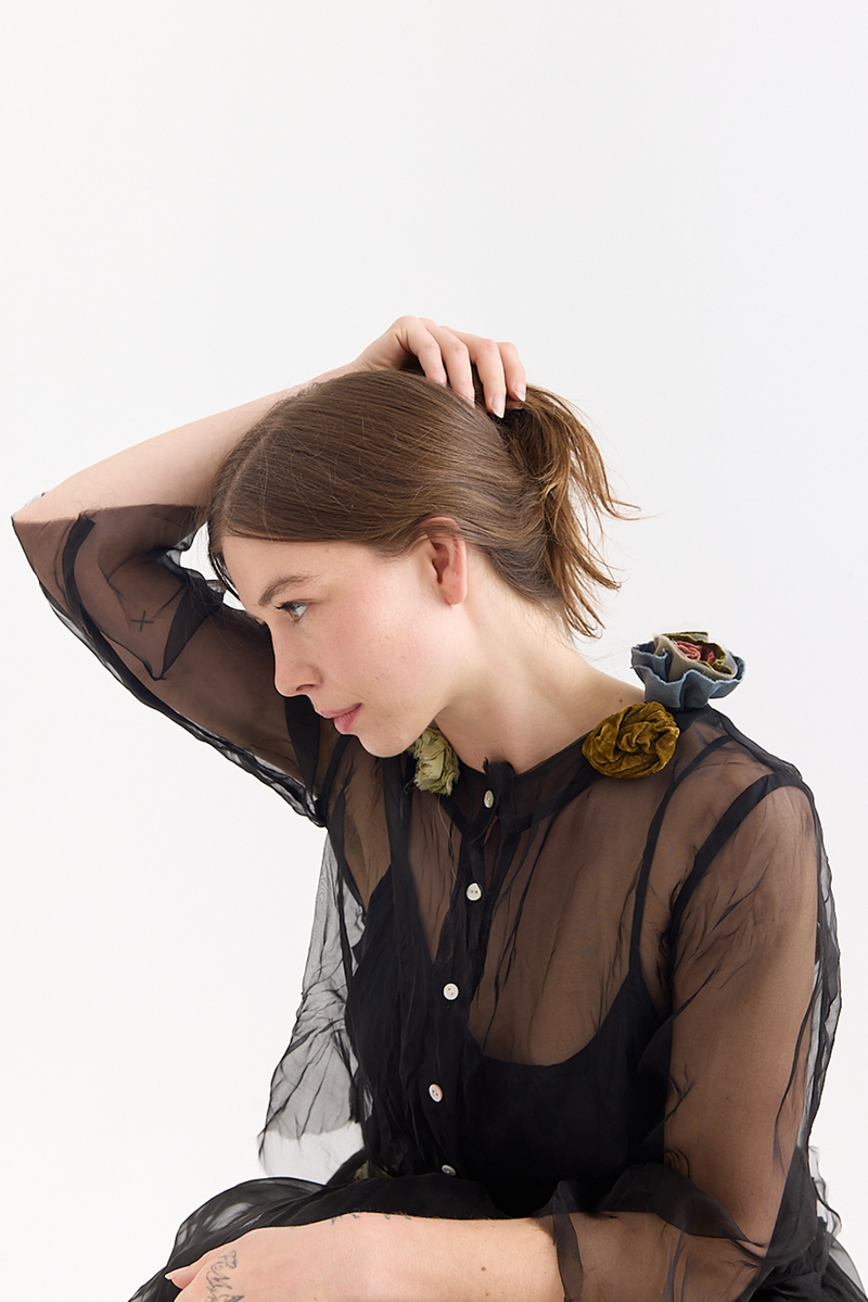 Aleksandr Manamis - Shirt - Black Silk
