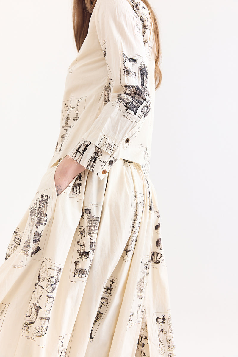 Aleksandr Manamis - Skirt - Ornament Print