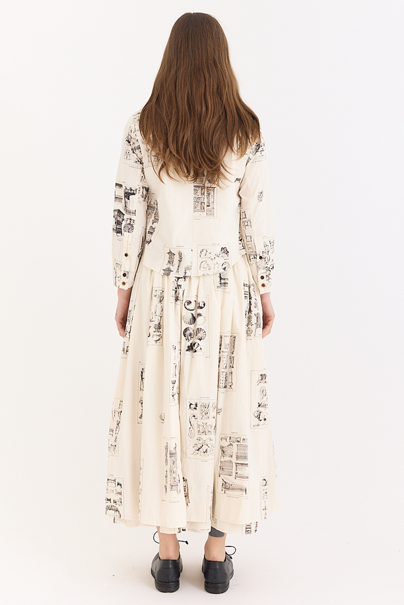Aleksandr Manamis - Skirt - Ornament Print