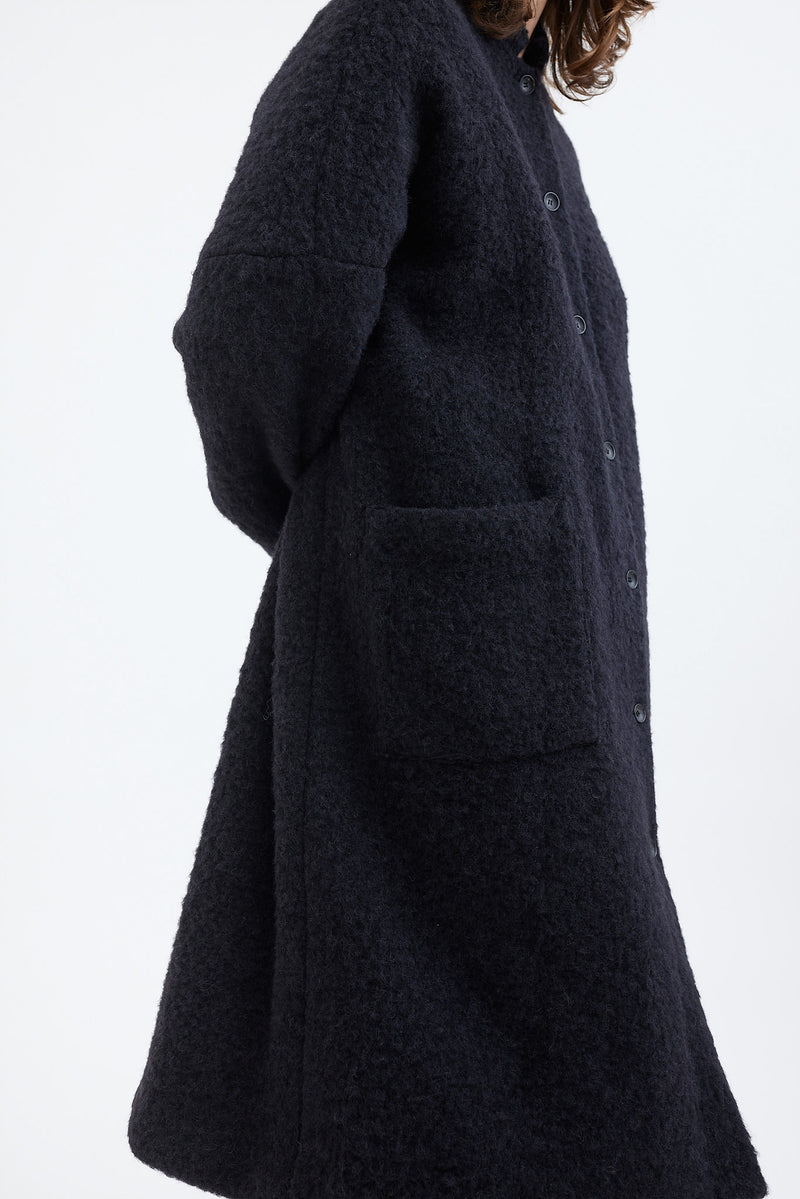 Apuntob - Alpaca Virgin Wool Coat - P1802/TS721