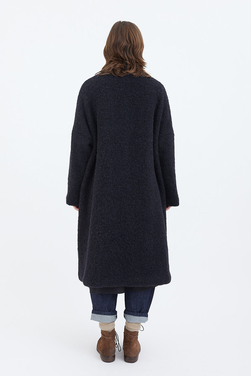 Apuntob - Alpaca Virgin Wool Coat - P1802/TS721