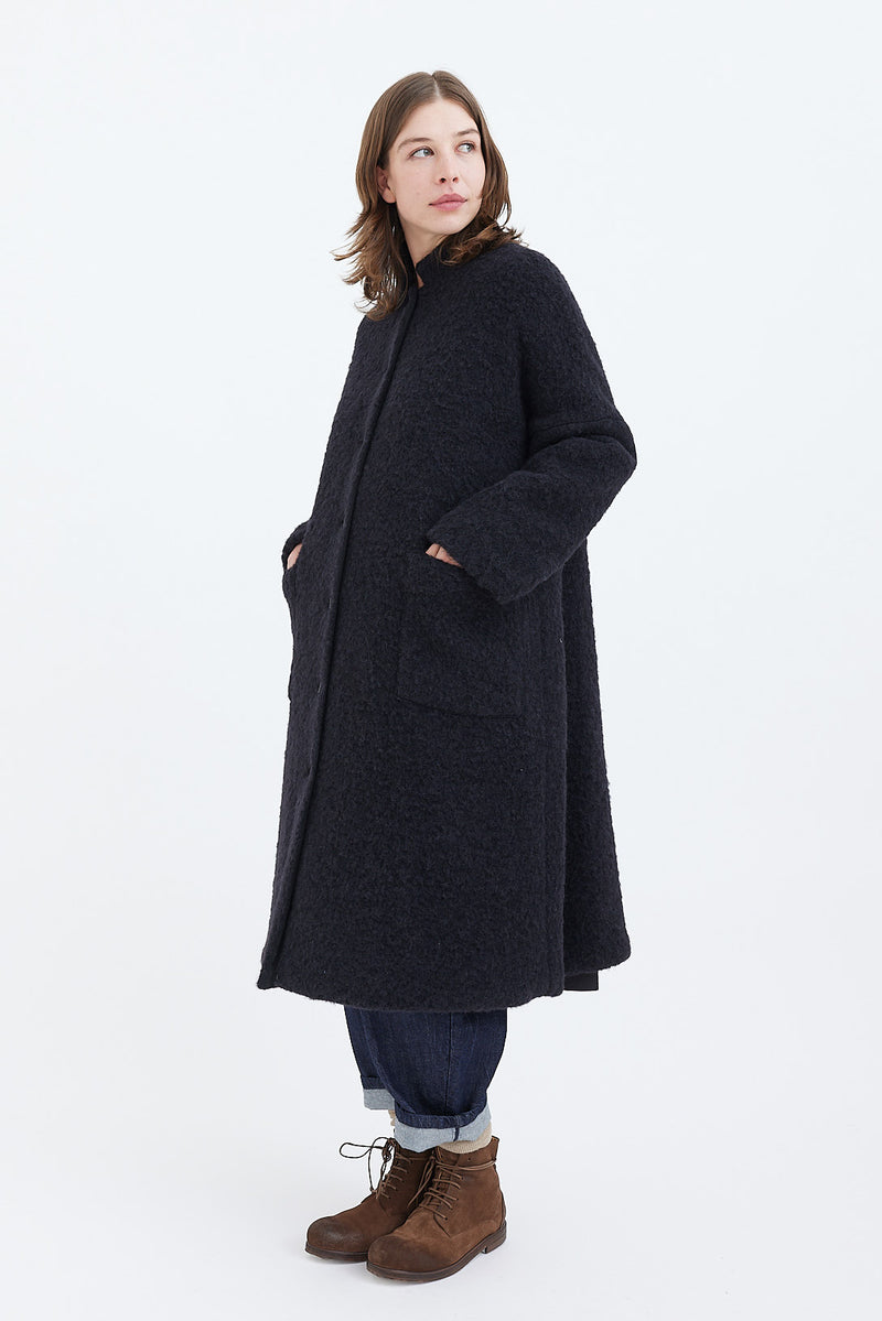 Apuntob - Alpaca Virgin Wool Coat - P1802/TS721