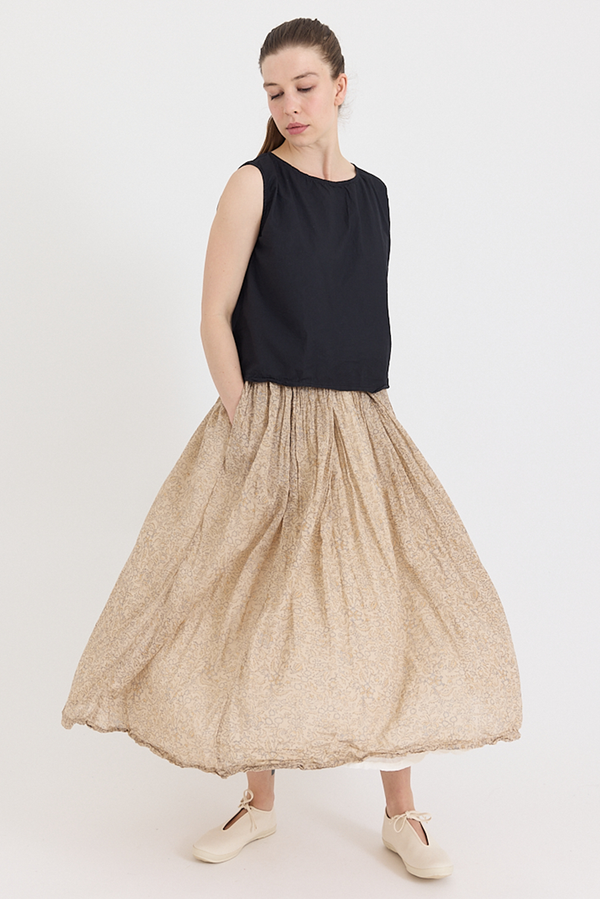 Metta - Ulla Skirt - Ginza Print Double Cotton Voile