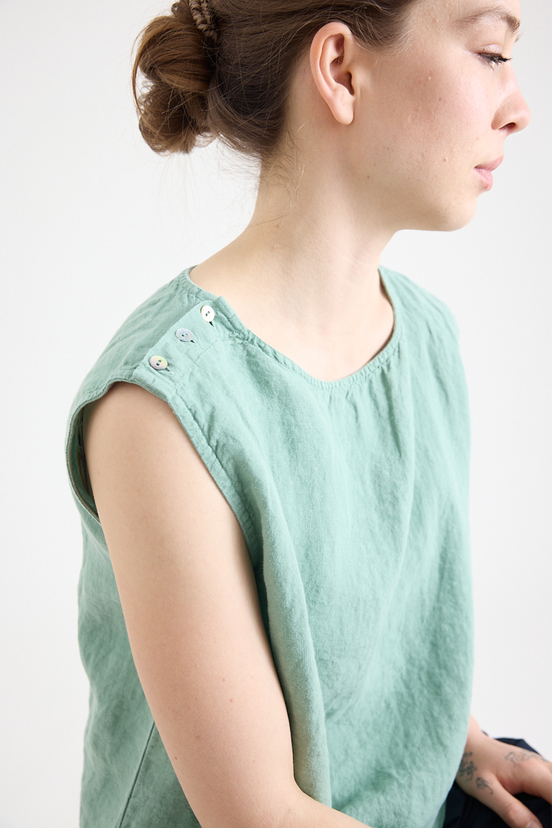 Metta - Anna Top - Light Linen