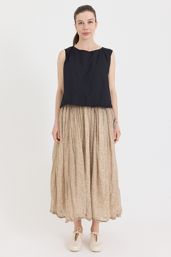Metta - Ulla Skirt - Ginza Print Double Cotton Voile
