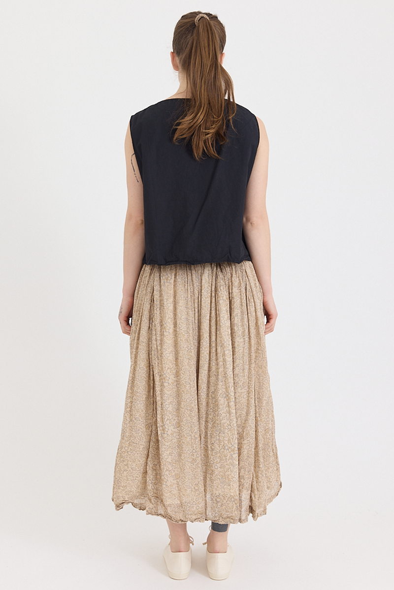 Metta - Ulla Skirt - Ginza Print Double Cotton Voile