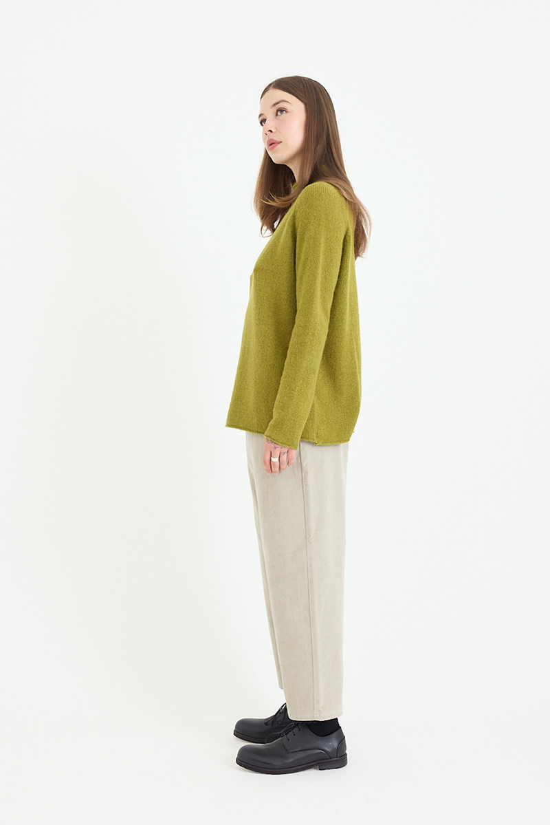 Apuntob - P1891/TS829 - Cashmere Knitwear - Grass Green