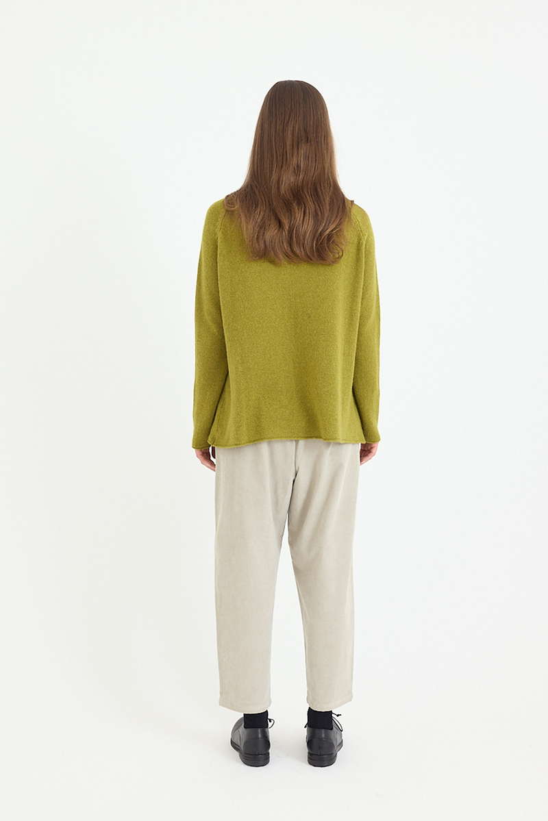 Apuntob - P1891/TS829 - Cashmere Knitwear - Grass Green