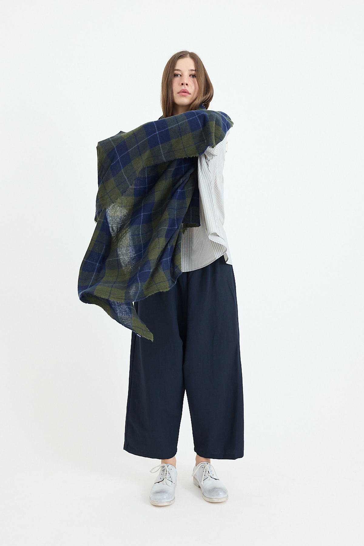 小物 25AW apuntob / cashmere stole Apuntob - Stole - Cashmere – Scarlet Jones
