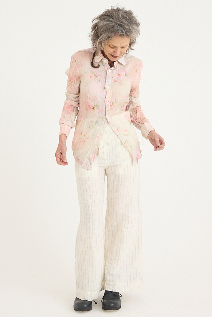 Archivio J. M. Ribot - Flowers Shirt - Vintage Silk