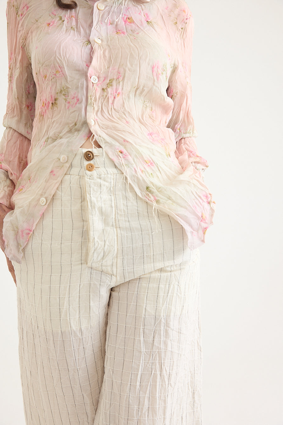 Archivio J. M. Ribot - Flowers Shirt - Vintage Silk