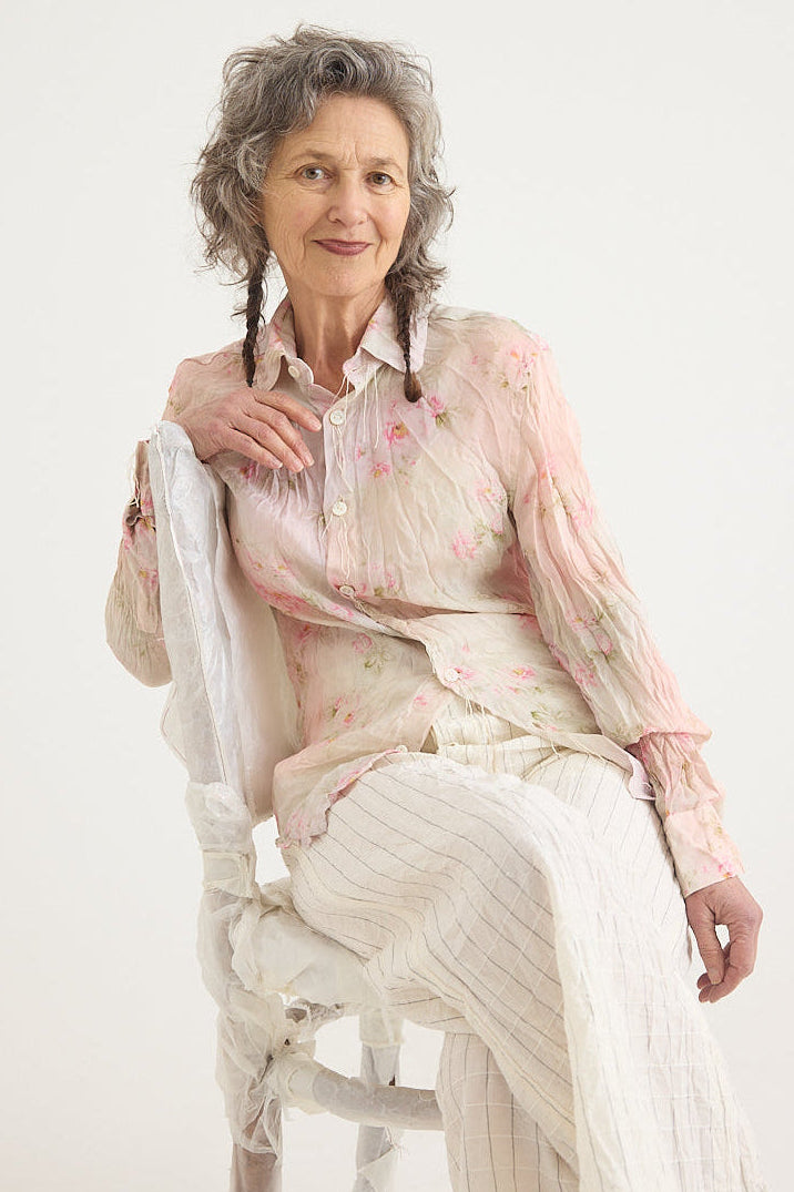 Archivio J. M. Ribot - Flowers Shirt - Vintage Silk