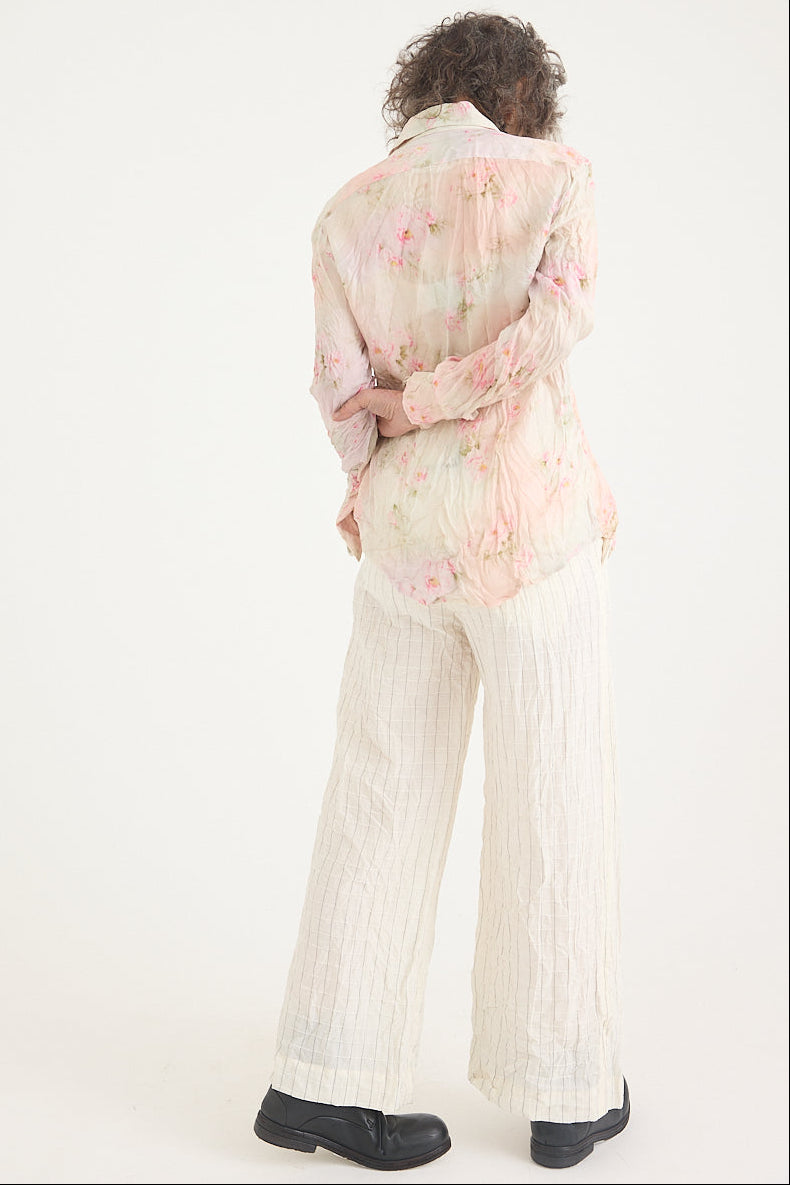 Archivio J. M. Ribot - Flowers Shirt - Vintage Silk
