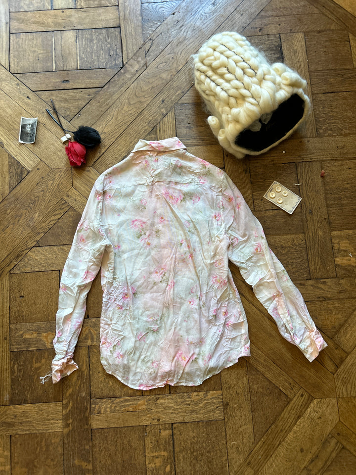 Archivio J. M. Ribot - Flowers Shirt - Vintage Silk