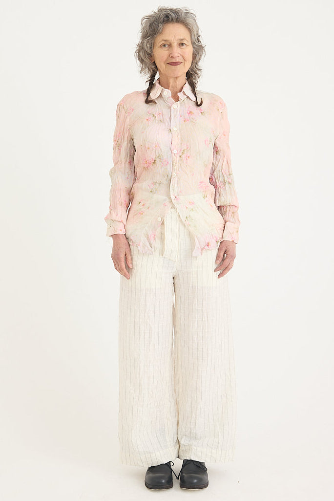 Archivio J. M. Ribot - Flowers Shirt - Vintage Silk