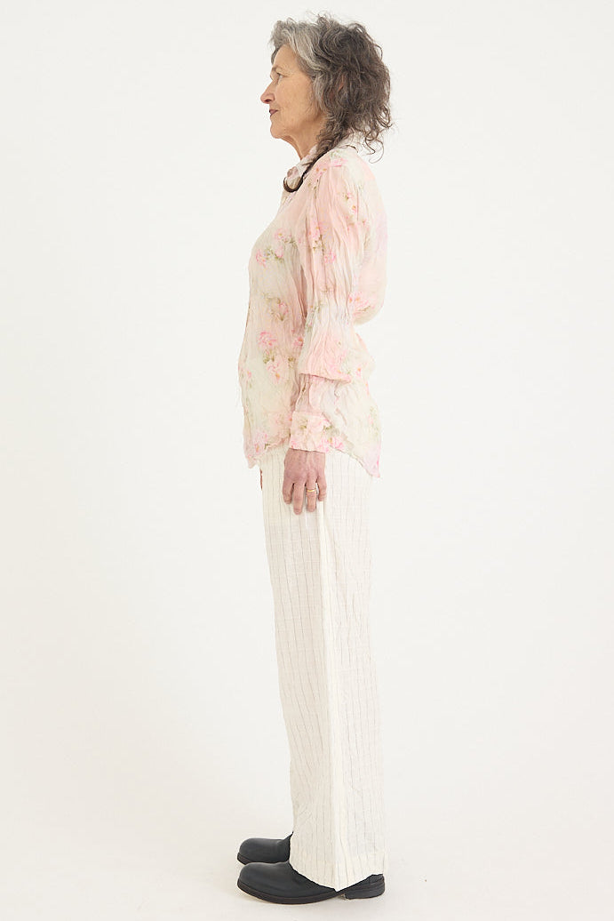 Archivio J. M. Ribot - Flowers Shirt - Vintage Silk
