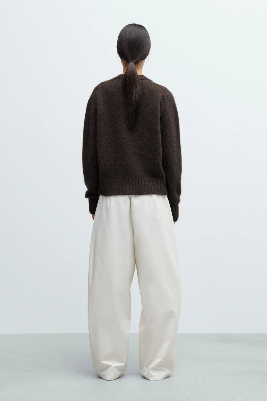 Cordera - Baby Alpaca Cardigan - Brown