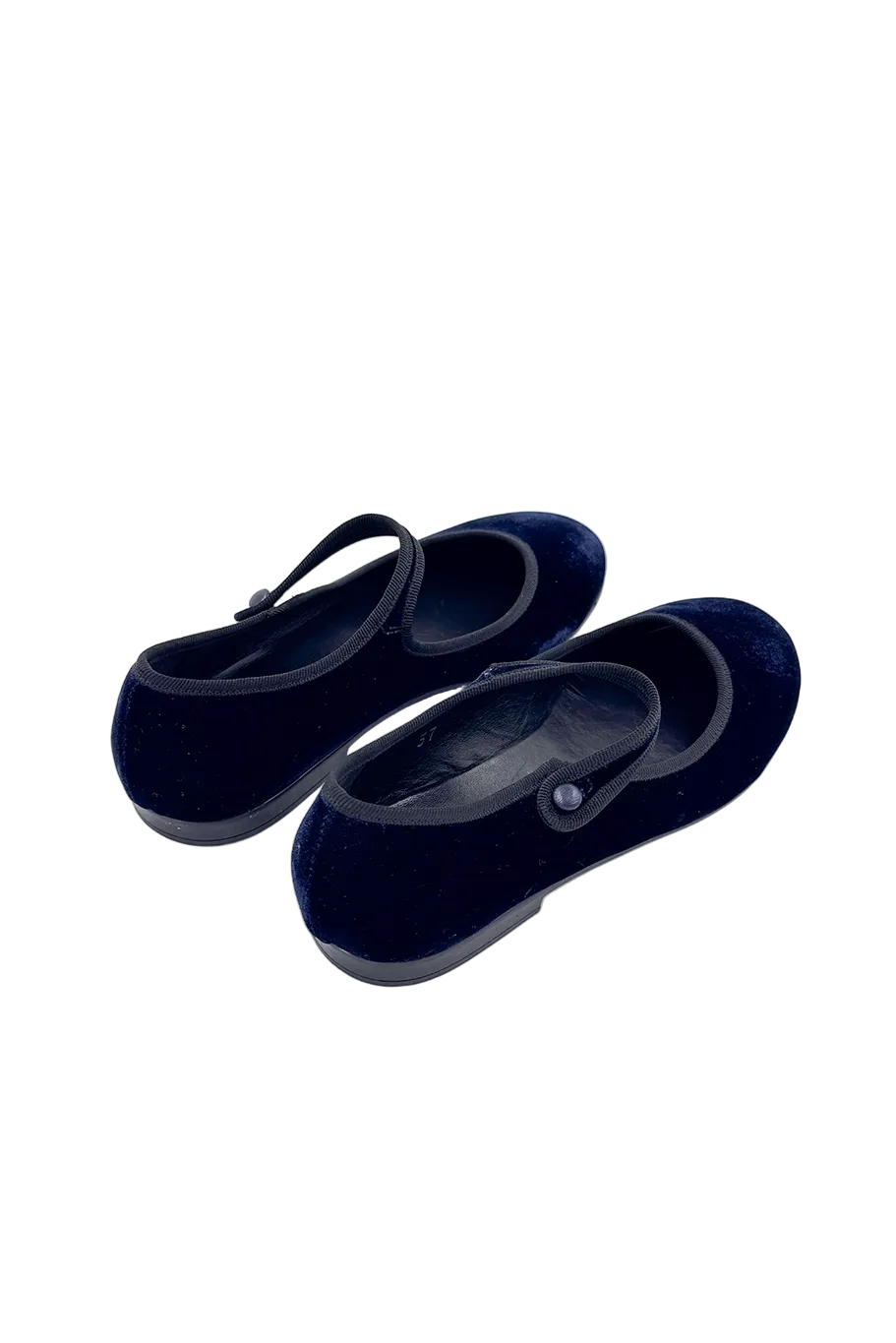 Daniela Gregis - Ballerina Bottoncino Profilo Shoe - Navy Blue