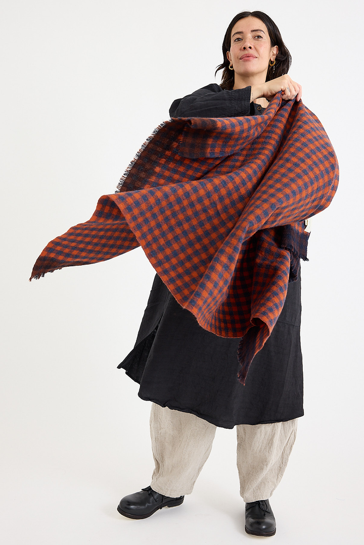 Lovat + Green - Beatles Scarf - Orange
