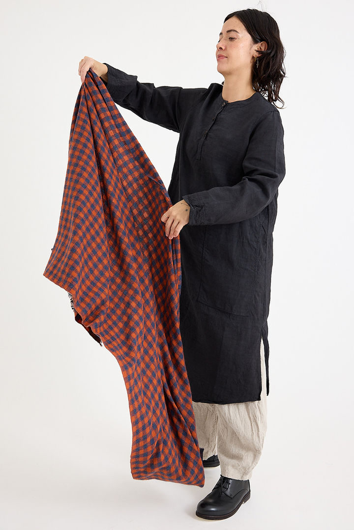 Lovat + Green - Beatles Scarf - Orange