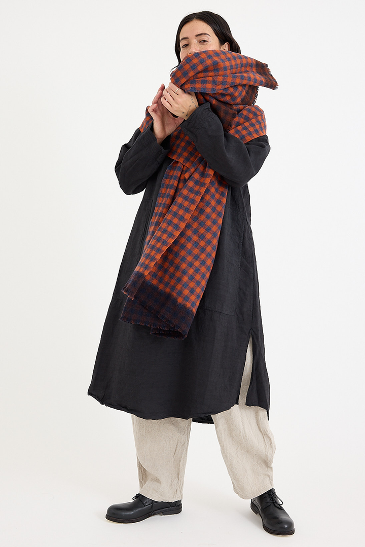 Lovat + Green - Beatles Scarf - Orange