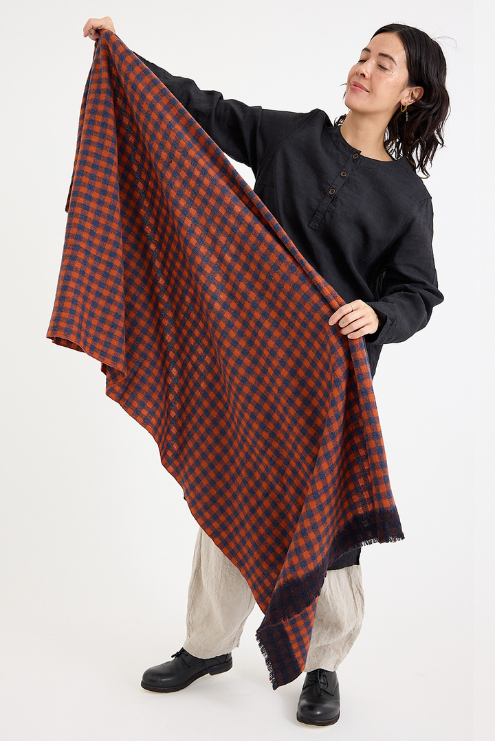 Lovat + Green - Beatles Scarf - Orange