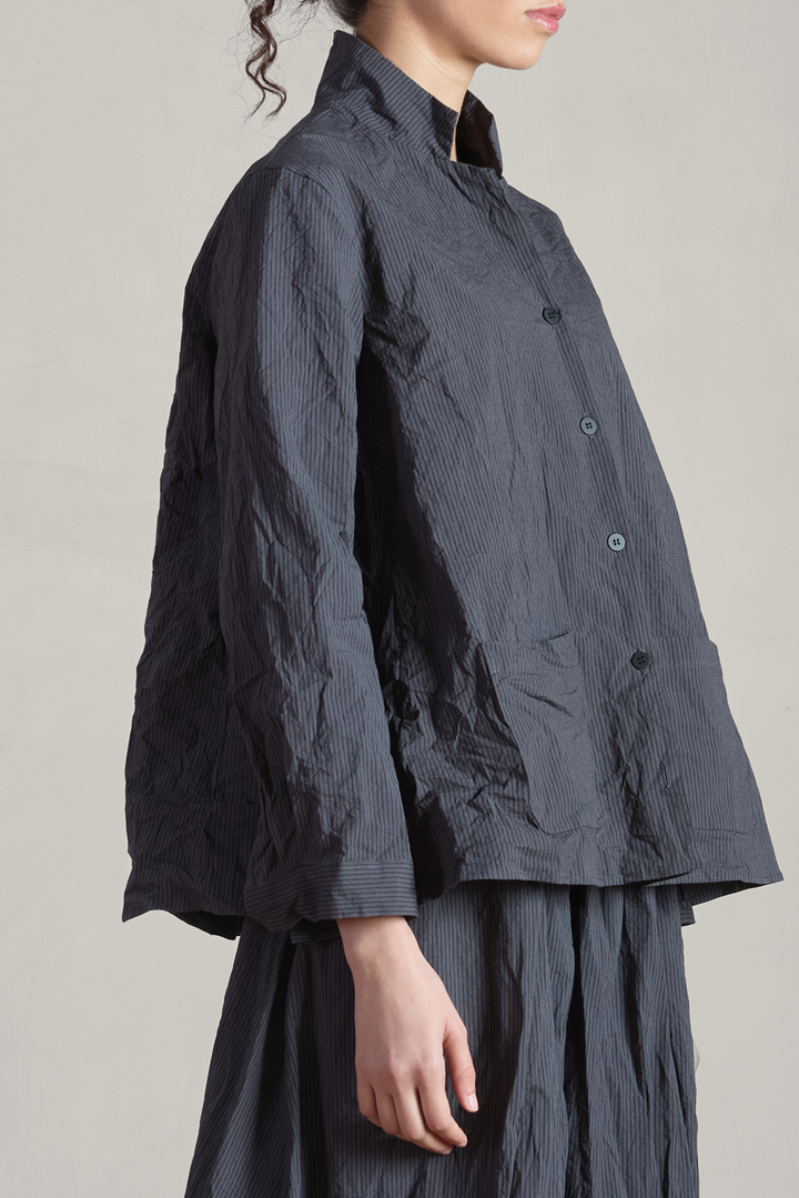 Bergfabel - Jenny Shirt - Grey Stripe