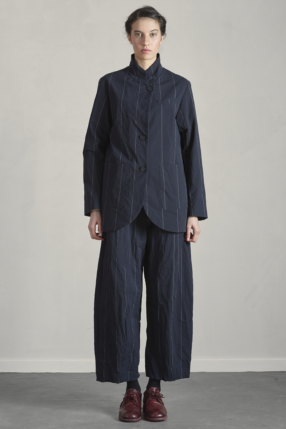 Bergfabel - Luisa Jacket - Navy Cotton
