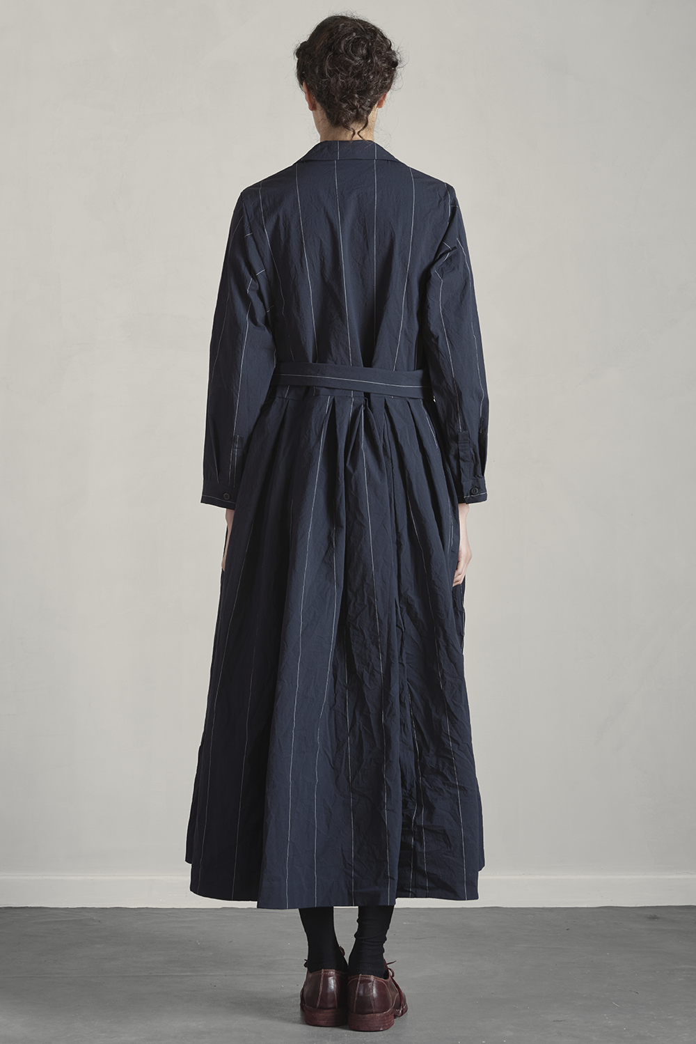 Bergfabel - Mina Dress - Navy Cotton