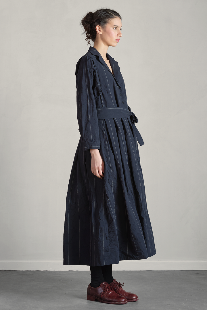 Bergfabel - Mina Dress - Navy Cotton