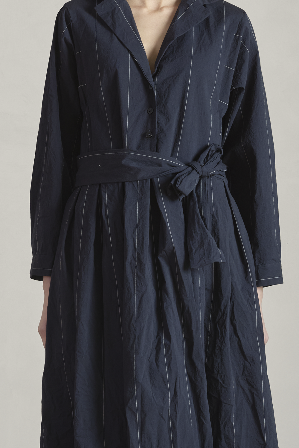 Bergfabel - Mina Dress - Navy Cotton