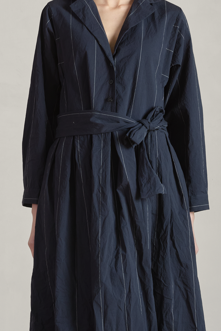 Bergfabel - Mina Dress - Navy Cotton