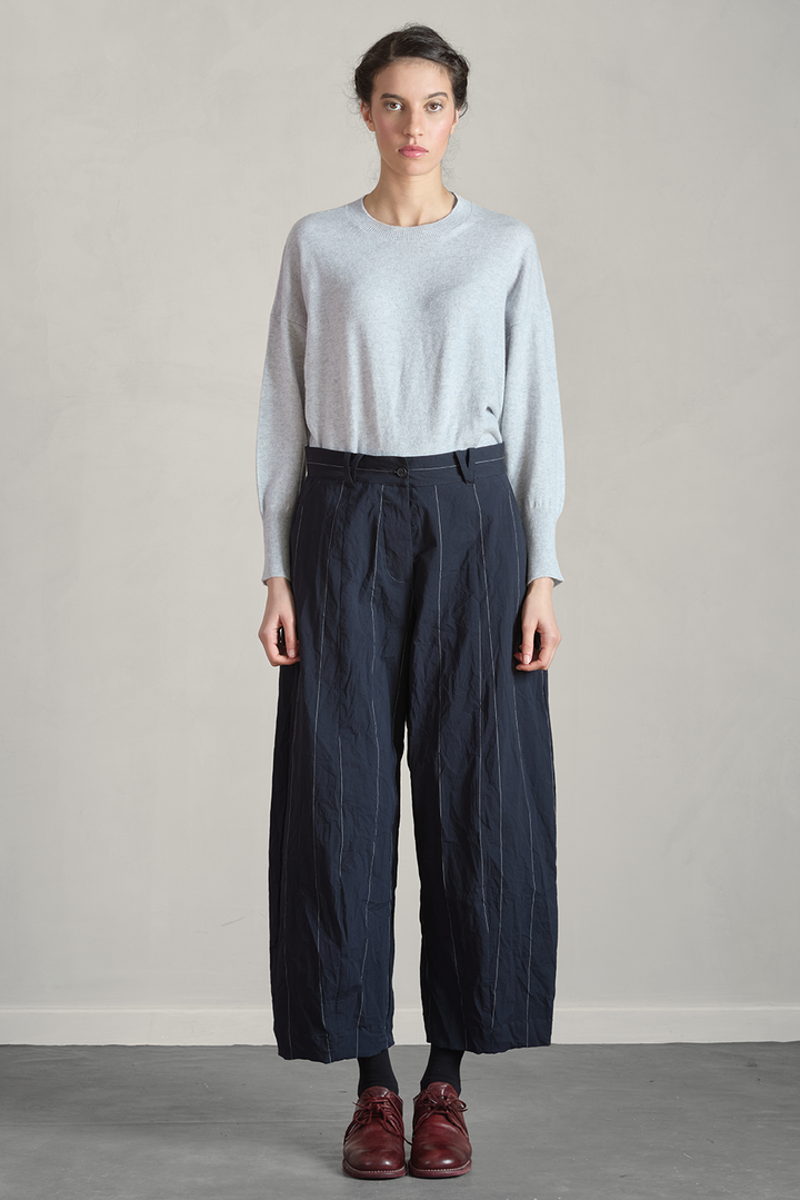 Bergfabel - Sandra Pants - Navy Cotton