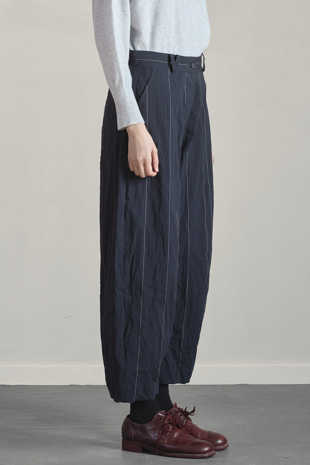 Bergfabel - Sandra Pants - Navy Cotton