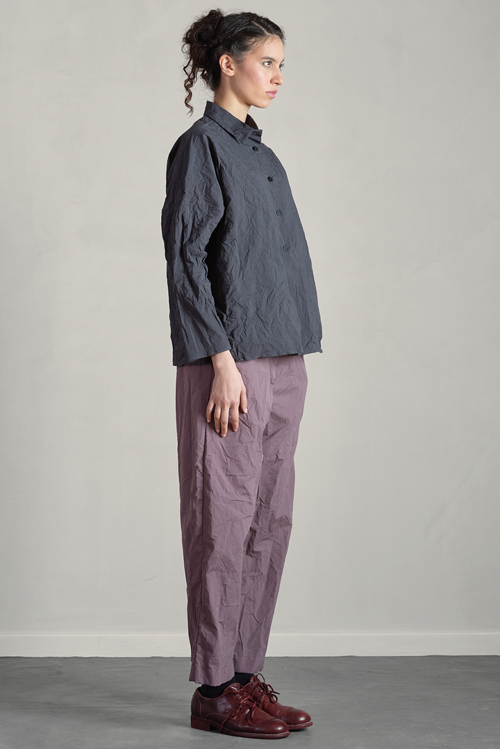 Bergfabel - Tina Shirt - Grey Stripe