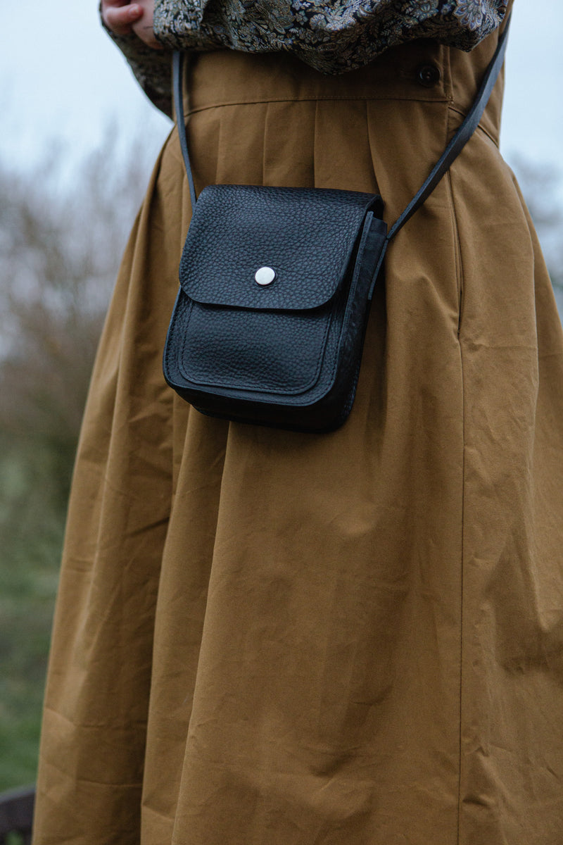 Kate Sheridan - Black Half Pop Bag